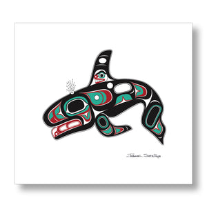 "Killer Whale" XL Limited Edition Art Print - The Shotridge Collection