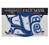 Blue Abstract Formline #2 Face Mask