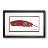 Red Feather - Limited Edition Formline Art Print