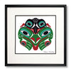 Baby Raven & Frog - Limited Edition Formline Art Print