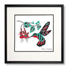 Hummingbird & Fuchsia - Limited Edition Formline Art Print
