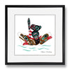 "Eagle & Bear Canoe" Limited Edition Art Print - The Shotridge Collection
