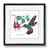 "Hummingbird & Fuchsia" Limited Edition Art Print - The Shotridge Collection