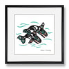 "Orcas" Limited Edition Art Print - The Shotridge Collection