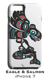 Eagle & Salmon Apple iPhone Case 7/8 - The Shotridge Collection