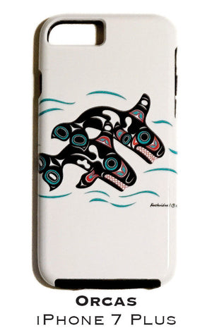 Orcas Apple iPhone Case 7+/8+ - The Shotridge Collection
