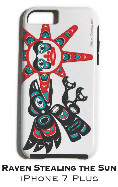 Raven Stealing The Sun Apple iPhone Case 7+/8+ Raven Stealing The Sun Apple iPhone Case 7+/8+