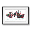 "The Canoe Journey" Limited Edition Art Print - The Shotridge Collection