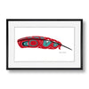 "Red Feather" Limited Edition Art Print - The Shotridge Collection