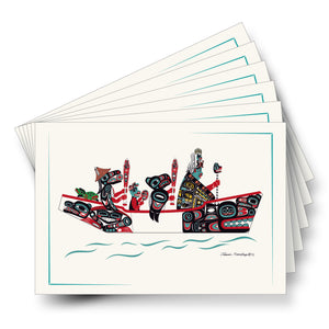"The Canoe Journey" Art Cards - The Shotridge Collection
