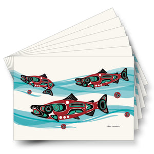 "Salmon Run" Art Cards - The Shotridge Collection