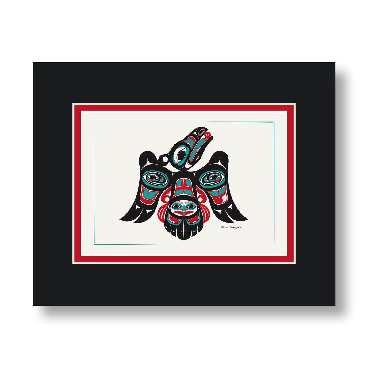 Raven's Journey Formline Art Cards | Native American Greeting Cards ...