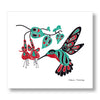 "Hummingbird & Fuchsia" XL Limited Edition Art Print - The Shotridge Collection
