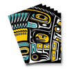 Abstract Chilkat - Formline Art Cards