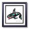 Killer Whale Formline Design, Hand Signed Art Print by Israel Shotridge | Framed Giclée Native Art Print