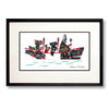 The Canoe Journey - Limited Edition Formline Art Print