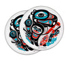 "Going to the Potlatch" Acrylic Coasters - The Shotridge Collection