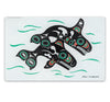 "Orcas" Glass Cutting Board - The Shotridge Collection