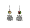 Lovebirds Sterling Silver & Abalone Dangle Earrings - 1 inch - The Shotridge Collection