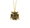 Lovebirds Alchemia Gold Necklace - 3/4 inch - The Shotridge Collection