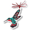 "Hummingbird" Acrylic Holiday Ornament - The Shotridge Collection