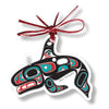 "Killer Whale" Acrylic Holiday Ornament - The Shotridge Collection