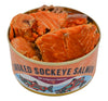 Wild Alaskan Smoked Sockeye Salmon - 6 Cans